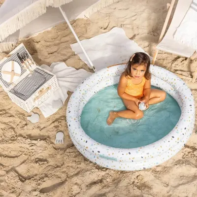 Produktbild von Swim Essentials Kinderpool Terrazzo White