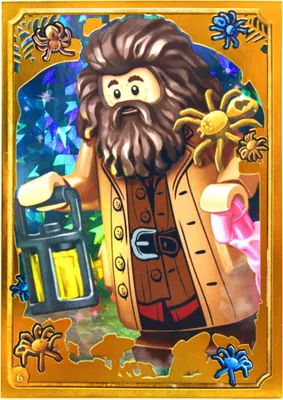 Produktbild von Blue Ocean LEGO Harry Potter Sticker Serie 1 (2023) Sammelsticker - Gold Karte 6