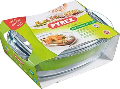 Produktbild von Pyrex 465A000 Kasserolle rechteckig 4,5l, klar