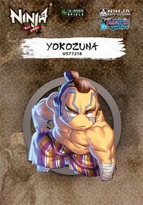 Produktbild von Asmodee ULID0078 - Ninja All -Stars - Yokozuna, Erweiterung 4260091156949