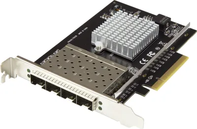 Produktbild von 4 Port 10G SFP+ Network Card Intel PCIe