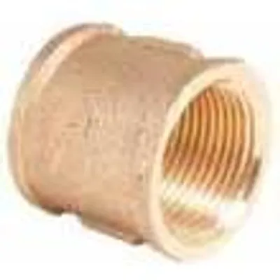 Produktbild von Wieland Moellersdorf Gewindemuffe Fig.4-3270, 1/2", beidseitiges Innengewinde, Rotguss, 1 Stk.