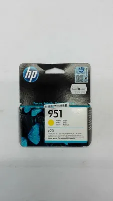 Produktbild von HP 951 Gelb Original Tintenpatrone, Standardertrag, Gelb, Tinte auf Pigmentbasis, 8 ml, 1 Stück(e), Einzelpackung
