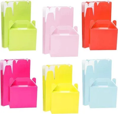Produktbild von Famanu Geschenkdoos 24 Stück - Bunte Goodie Bags für Feiern