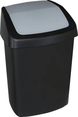 Obrázok produktu pre Curver Swing-Top, 25 L, Obdĺžnikový, Plast, Čierna, Šedá, Plast, 332 mm