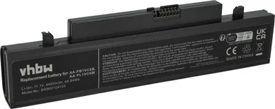 Produktbild von vhbw Akku Ersatz für Samsung AA-PB1VC6B, AA-PL1VC6B, AA-PB1VC6W, AA-PL1VC6W für Notebook (4400 mAh, 11,1 V, Li-Ion)