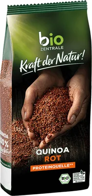 Image de Quinoa rougesource de protéines noisette rassasiant polyvalent 400g