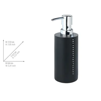 Produktbild von WENKO Seifen Spender 270 ml Diamond Lotion Badezimmer Dosierer WC