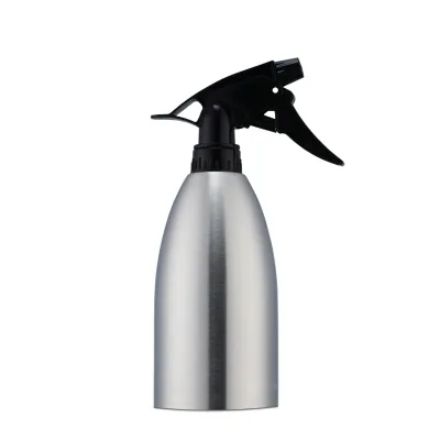Produktbild von 500 ml Handheld-Sprühflaschen und Leckdicht, staubdicht verstellbarer Rotationsauslaufspräge-Flasche Haushaltsvorräte-Ein Schwarzer