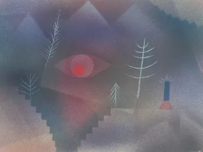 Produktbild von Paul Klee Kunstdruck Bild - Blick Einer Landschaft, 1926 (60 x 80 cm)