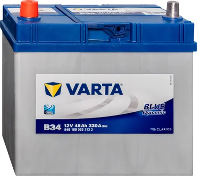 Immagine prodotto di Autobaterie Varta Blue Dynamic 45Ah, 12V, 330A, B34