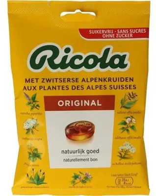Productafbeelding van Ricola Original Suikervrij (75 gr)