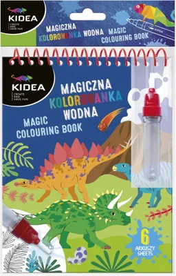 Produktbild von Magisches wiederverwendbares Wassermalbuch Dinosaurier