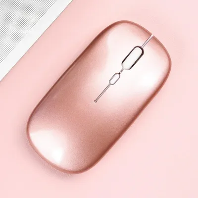 Produktbild von Kabellose Bluetooth-Maus, ergonomische Computermaus mit 1600 DPI, 4 Tasten und leisem Klick