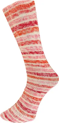 Produktbild von Ferner Wolle MALLY SOCKS Valentinstagsedition 2025 4-fach Sockenwolle zum Valentinstag 150 g, 450 m  Farbe 13.02.25