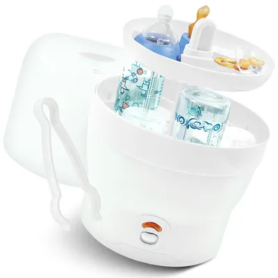 Obrázok produktu pre H+H BS 29w Sterilizátor detských fliaš pre 6 fliaš, biely