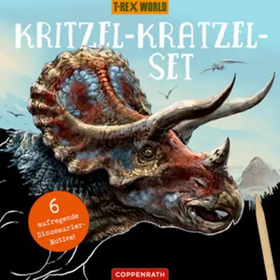 Produktbild von Kritzel-Kratzel-Set (Triceratops)