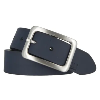 Produktbild von H.I.S Damengürtel Leder mit Doppelstegschließe 3,5 cm blau 85