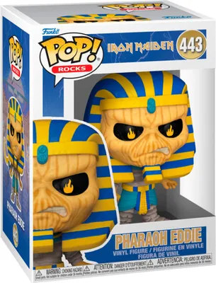 Immagine prodotto di Funko Pop! Rocks - Figurki Winylowa Pharoah Eddie Iron Maiden Premium