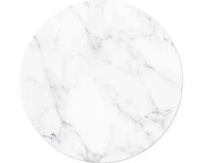Produktbild von Glasmagnettafel beschriftbar weiß Marmor Ø 30 cm