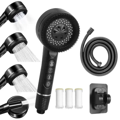 Image de Douche avec filtre à 8 couches et 4 types de jets