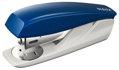 Produktbild von Leitz 55016035, 25 Blätter, Blau, 26/6, Kunststoff, 80 g/m², 4 cm
