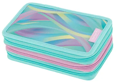 Produktbild von Herlitz 400205914, Weiches Federmäppchen, Mehrfarbig, Abbildung, Drinnen, Junge/Mädchen, Reißverschluss