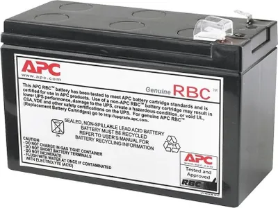 Produktbild von APC APCRBC110 - Ersatzbatterie für Unterbrechungsfreie Notstromversorgung (USV) von APC - passend für Modelle BE550G-GR / BR550GI
