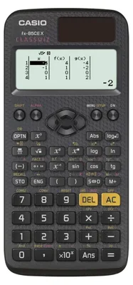 Zdjęcie produktu dla Casio CASIO FX-85CEX SCIENTIFIC CALCULATOR  OFFICE  SCHOOL  379 FUNCTIONS  77X166MM  BLACK