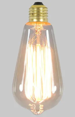 Obrázok produktu pre Filamentová LED vintage žiarovka EDISON - E27, ST64, 60W, 2800K (teplá biela)