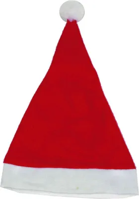 Produktbild von 19450 Nikolausmütze Filz - 42 x 29 cm, rot