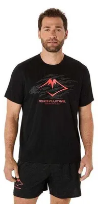Produktbild von Asics - "Fujitrail" T-Shirt für Herren PP9573 (L) (Schwarz)