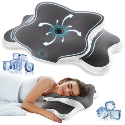 Produktbild von Ergonomisches Gedächtnisschaumkissen für Nackenstütze