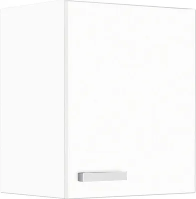 Produktbild von Optifit Hängeschrank Salo214 BxTxH 60 x 34,6 x 57,6 cm weiß matt zerlegt Anschlag reversibel HWSA O606-7+