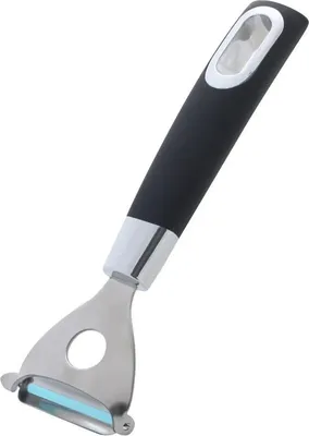 Obrázek produktu pro Fackelmann 25960 Monaco škrabka, nerezová ocel, 18,9 cm, černá