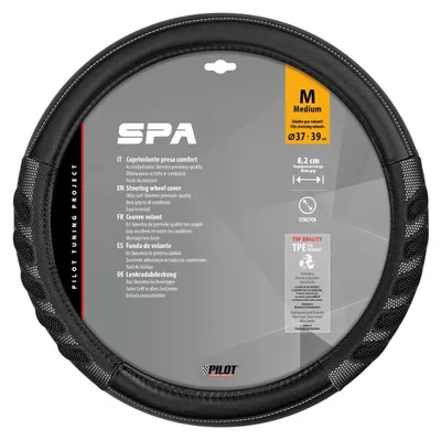 Produktbild von PILOT 32939 Spa Lenkradbezug Ø37-39cm Grau Lenkradhülle