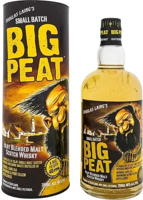 Produktbild von Big Peat Douglas Laing Islay Blend Whiskey + Box 700ml 46% Vol.