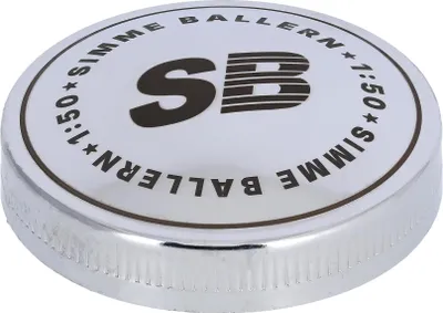 Obrázek produktu pro Cepice tanku "Simme Ballern" chrom, bez zámku - pro Simson S50, S51, SR50, SR80, KR51 Schwalbe, SR4 Bird Series - IWL