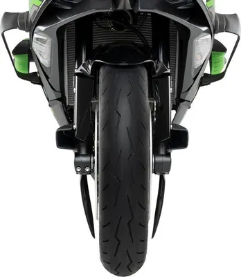 Produktbild von PUIG 22076J Brake Cooler 2.0 passend fuer KAWASAKI ZX-6R NINJA Mattschwarz