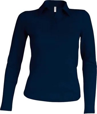 Produktbild von Kariban Damen Piqué Poloshirt Langarm