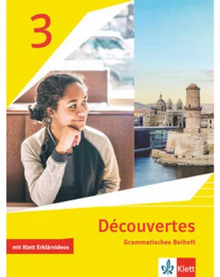 Obrázok produktu pre Découvertes 3. Ausgabe 1. oder 2. Fremdsprache: Grammatisches Beiheft mit Klett Erklärfilmen 3. Lernjahr (Découvertes. Ausgabe 1. oder 2. Fremdsprache