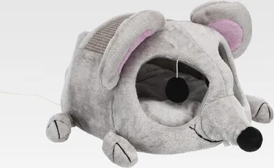 Produktbild von Kuschelhöhle Lukas, 35 x 33 x 65 cm, grau, 1 Stück (1er Pack)