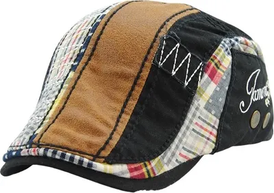Zdjęcie produktu dla Stylowy Beret Męski Spencer - Czarny | Modny Dodatek na Każdą Okazję KP26067