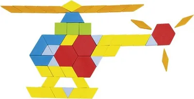 Produktbild von goki 58557 Legespiel Geo, bunt (1 Set)