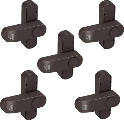 Produktbild von BASI - Fenster- und Fenstertürensicherung - SET - 5x FS 500 - Braun - 5x1100-0051