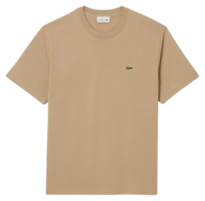 Image de Lacoste - T-shirt pour homme, coton haut de gamme GT16448 (L) (beige)
