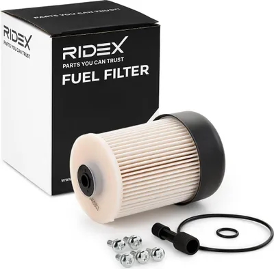 Produktbild von Kraftstofffilter RIDEX 9F0167 passend für MERCEDES-BENZ VITO Kasten (W447) Filtereinsatz
