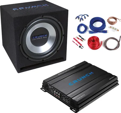 Produktbild von Crunch CBP1000, A/B, 4 Kanäle, 500 W, 125 W, 70 W, 250 W