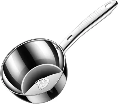Produktbild von Robuste große Edelstahl-Wasserschöpfkelle mit langem Griff für Küche und Garten