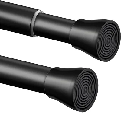 Produktbild von Omgoods – Duschvorhangstange, verstellbar, 85-180 cm – rutschfest – Edelstahl – ohne Bohren – Teleskopstange – stabiler Halt – Vorhangstange